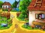 Sunny Village Screensaver - Cartoon Screensavers
