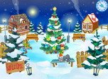 Christmas Yard Screensaver - Cartoon Screensavers